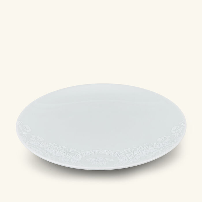 Barocco'92 Bianco Bread Plate Round White 17cm versace barocco 92 bianco bread plate round white 17cm