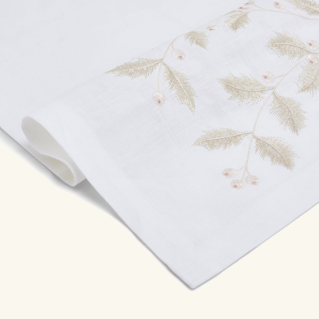 catherine denoual garden collection napkin grey