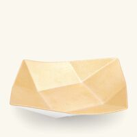 برناردو طبق الضيافة جوت دور كافانا مربع باللون الذهبي 17 سم