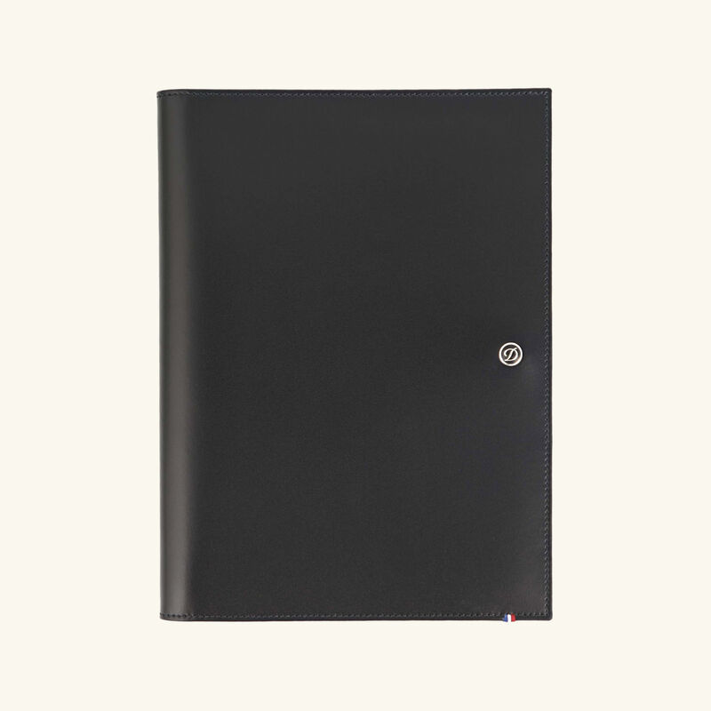 Line D Notebook Black st dupont line d notebook black