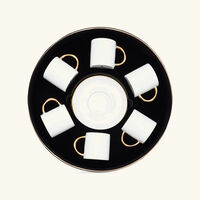 l objet neptune coffee cup saucer white set of 2