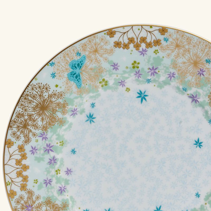 Feerie Michael Cailloux Salad Plate Round Pink 21cm bernardaud feerie michael cailloux salad plate round pink 21cm