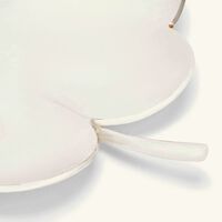 christofle trefle clover trinket tray silver plated