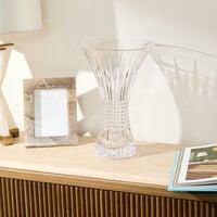 Lismore Diamond Vase Clear Medium waterford lismore diamond vase clear medium