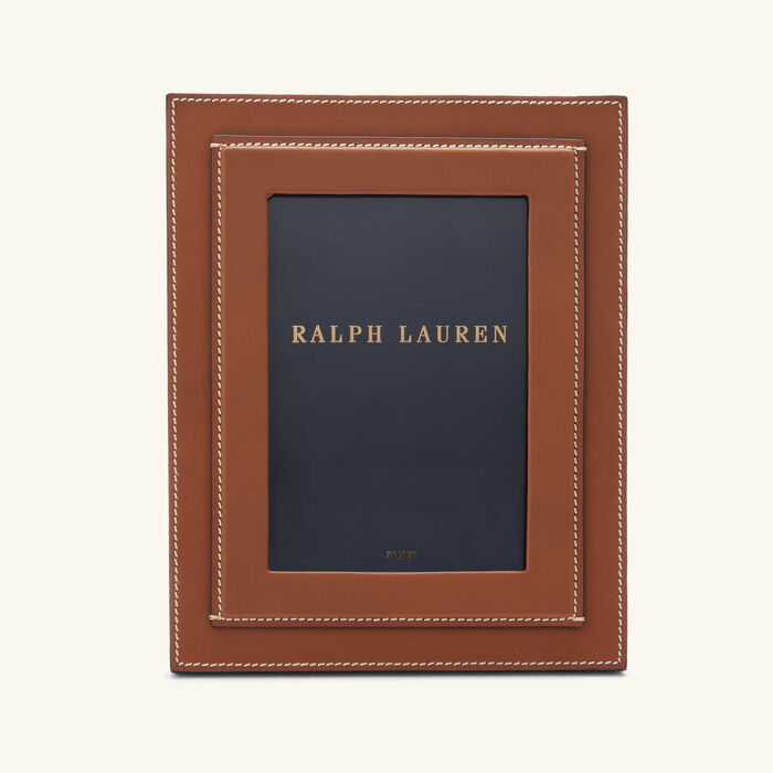 ralph lauren home brennan picture frame brown 12x17cm