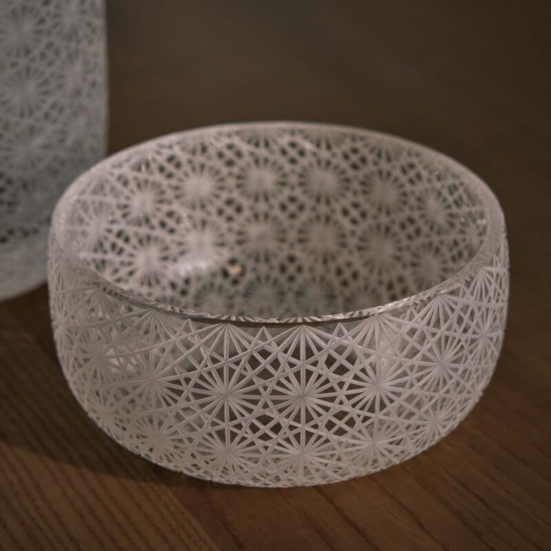 وعاء أوديت شفاف large