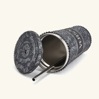 versace barocco crystal travel cup black