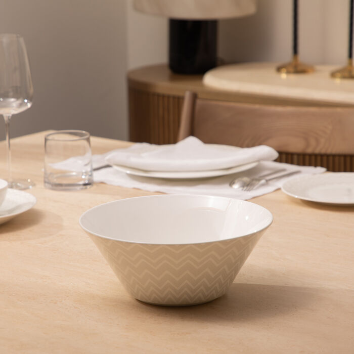 ZIG ZAG Salad Bowl 26 cm missoni home zig zag salad bowl 26 cm
