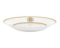 Silk Gold Soup Plate - 22 Cm Silk Gold Soup Plate - 22 Cm, small