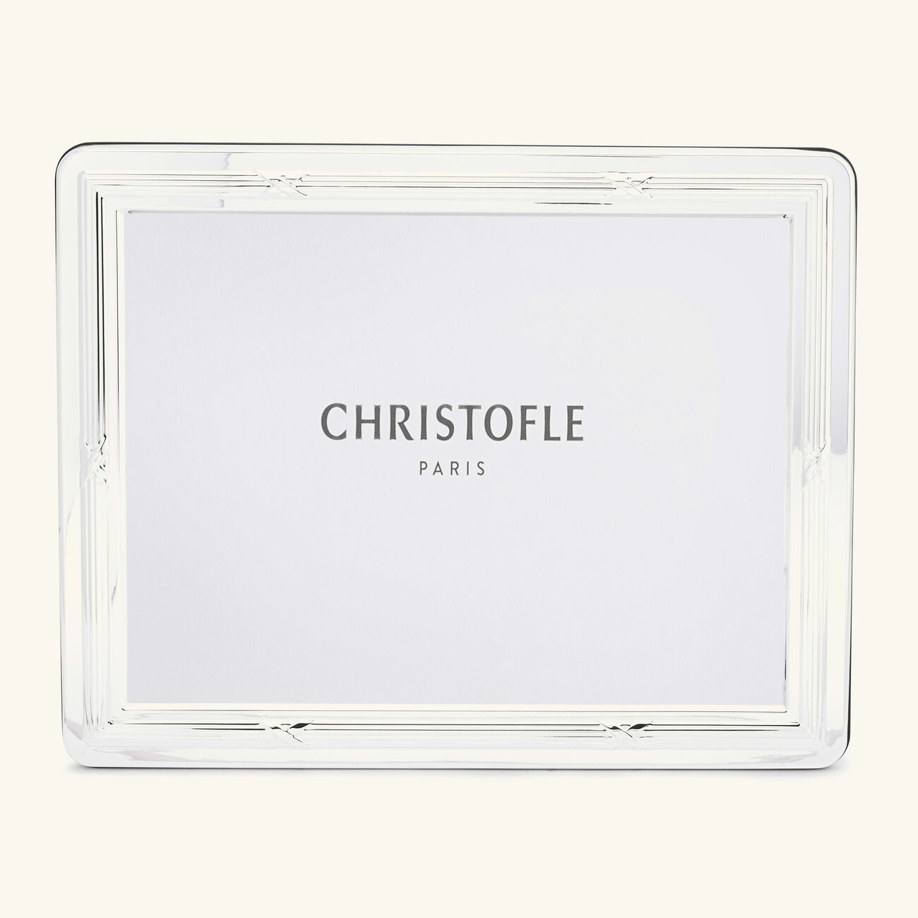 christofle rubans picture frame silver plated 18x24cm