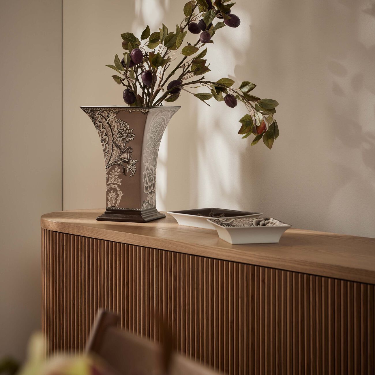 etro bloom vase medium green