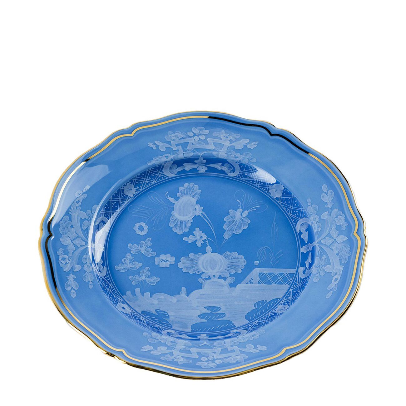 ginori 1735 dessert plate oriente italiano pervinca