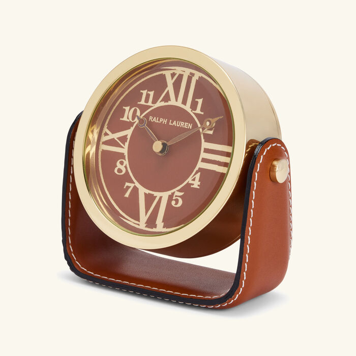 ralph lauren home brennan clock brown