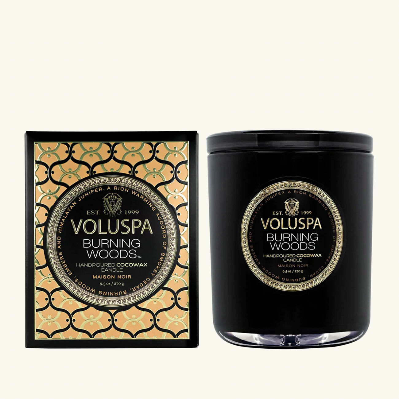 Burning Woods Candle voluspa burning woods candle