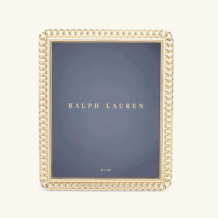 ralph lauren home blake picture frame gold 20x25cm