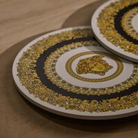 versace crete de fleur beach racket gold set of 2