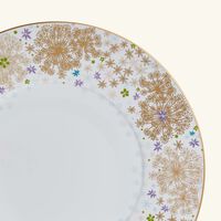 bernardaud feerie service plate round pink 31cm