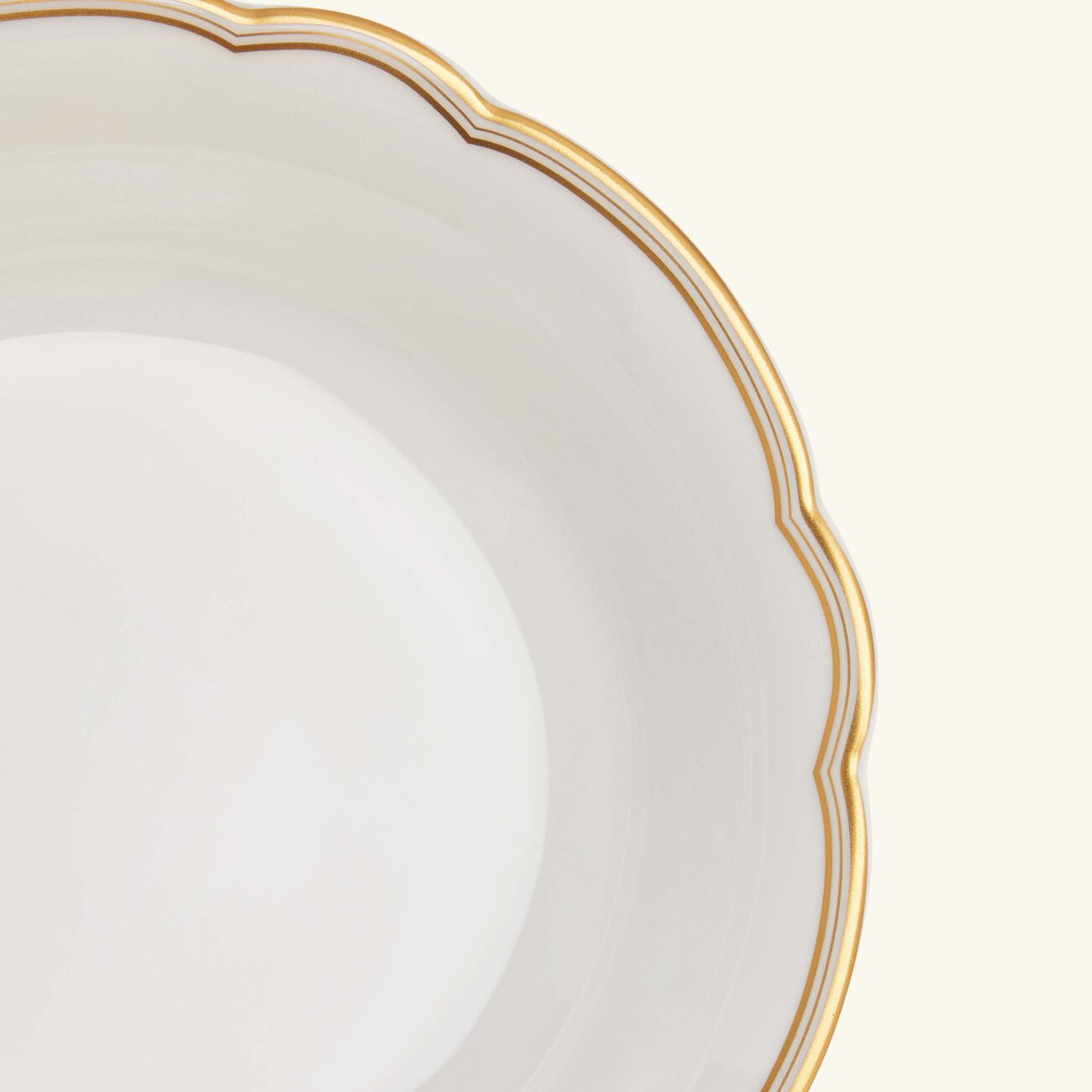bernardaud pompadour serving bowl gold 24cm