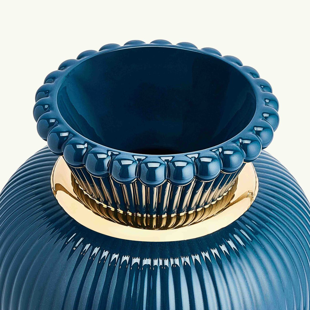lladro lover s eyes vase medium blue
