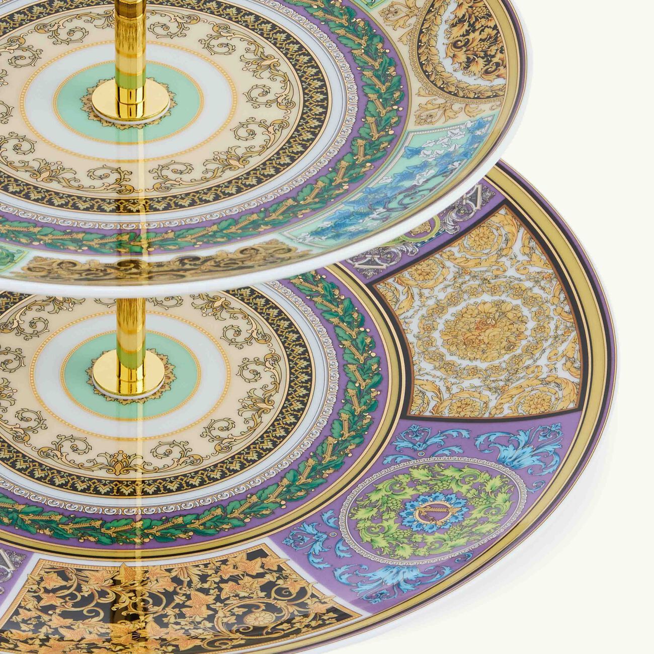 versace barocco mosaic cake stand