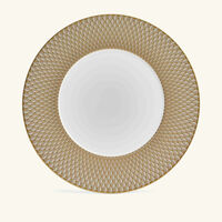 christofle malmaison imp riale serving platter oval gold 38cm