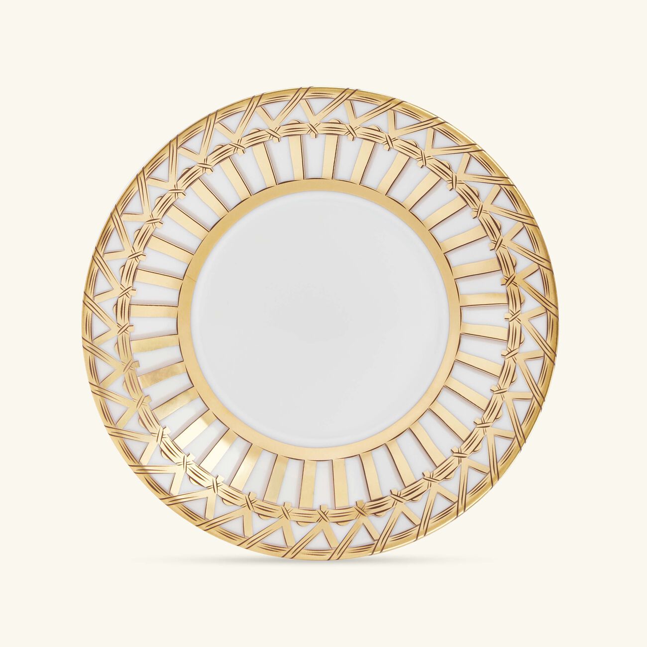 pinto paris vannerie tea cup and saucer gold