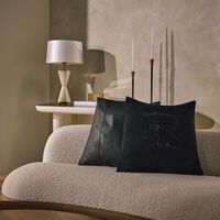 ralph lauren home modern thoroughbred hawthorne throw pillow black