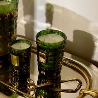 Iris Green Scented Candle 500G edion iris green scented candle 500g