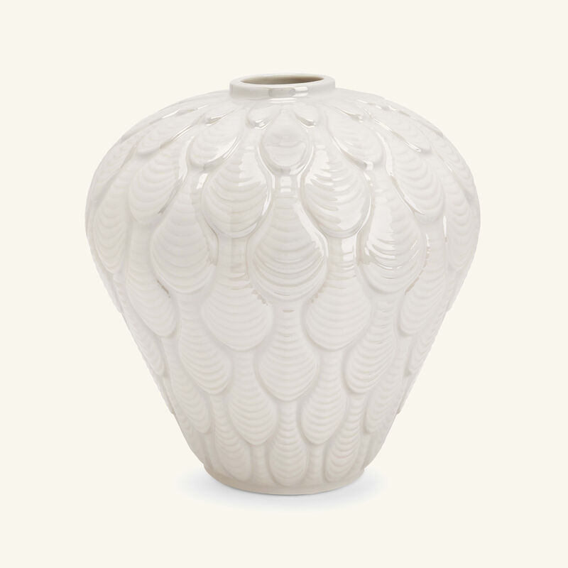 Coquille Vase White villari coquille vase white