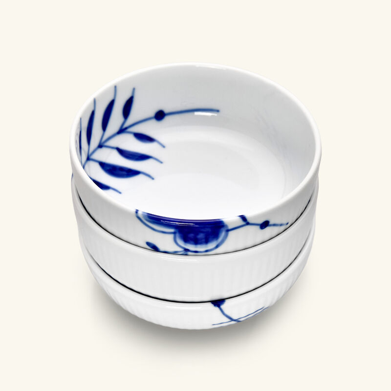 royal copenhagen blue fluted mega serving plates set of 4