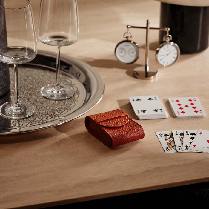 giobagnara elie saab monogram playing card pochette passito