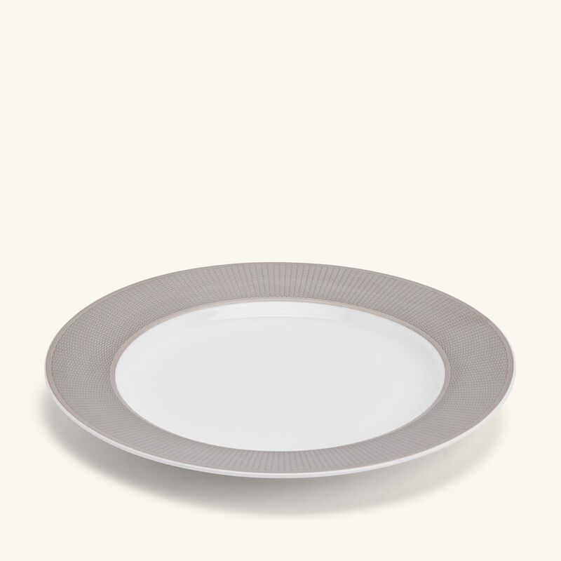 ralph lauren home penthouse hewitt bread plate round grey 16cm