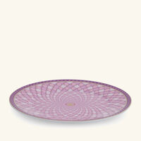 rosenthal signum rose plate round pink 18cm