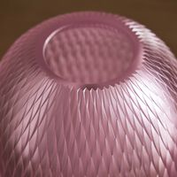 ruckl metamorphosis vase round medium pink