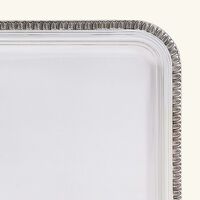 christofle malmaison serving tray rectangular small silver plated 20cm