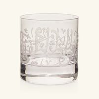 dimlaj thuluth drinking glass clear 410ml set of 6
