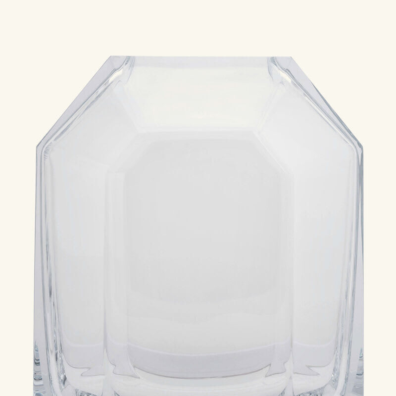 مزهرية أوكتاجون صغيرة شفافة large