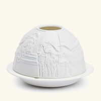 bernardaud revesrie equestre lithophanie