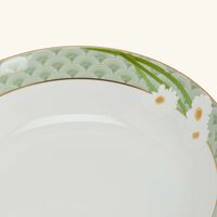 bernardaud praiana vegetable dish green 24cm