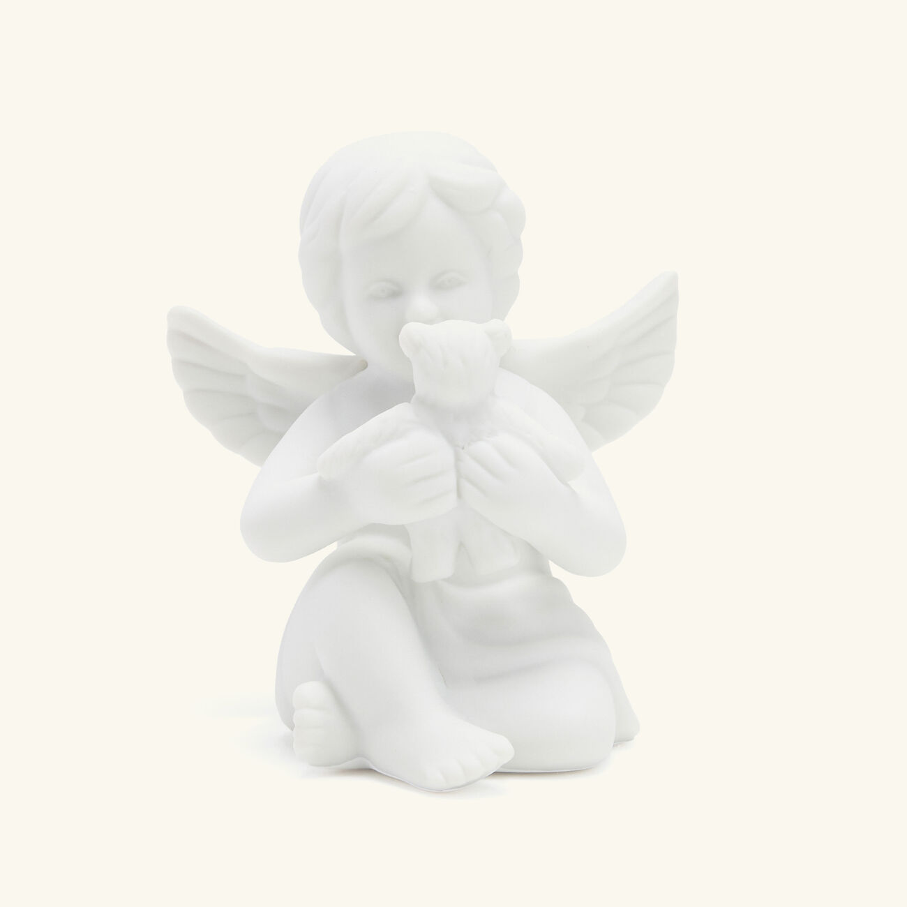 rosenthal weiss matt angel figurine mini white