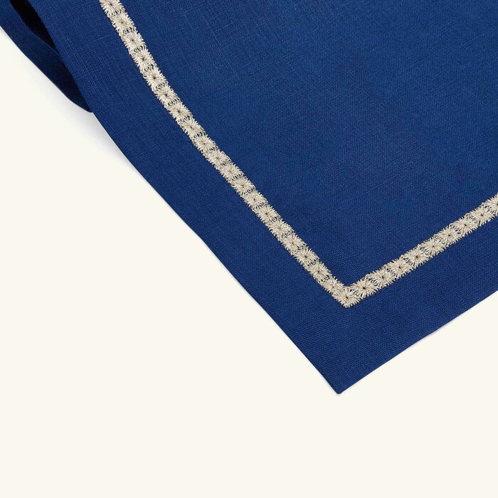 catherine denoual rosely placemat blue set of 6