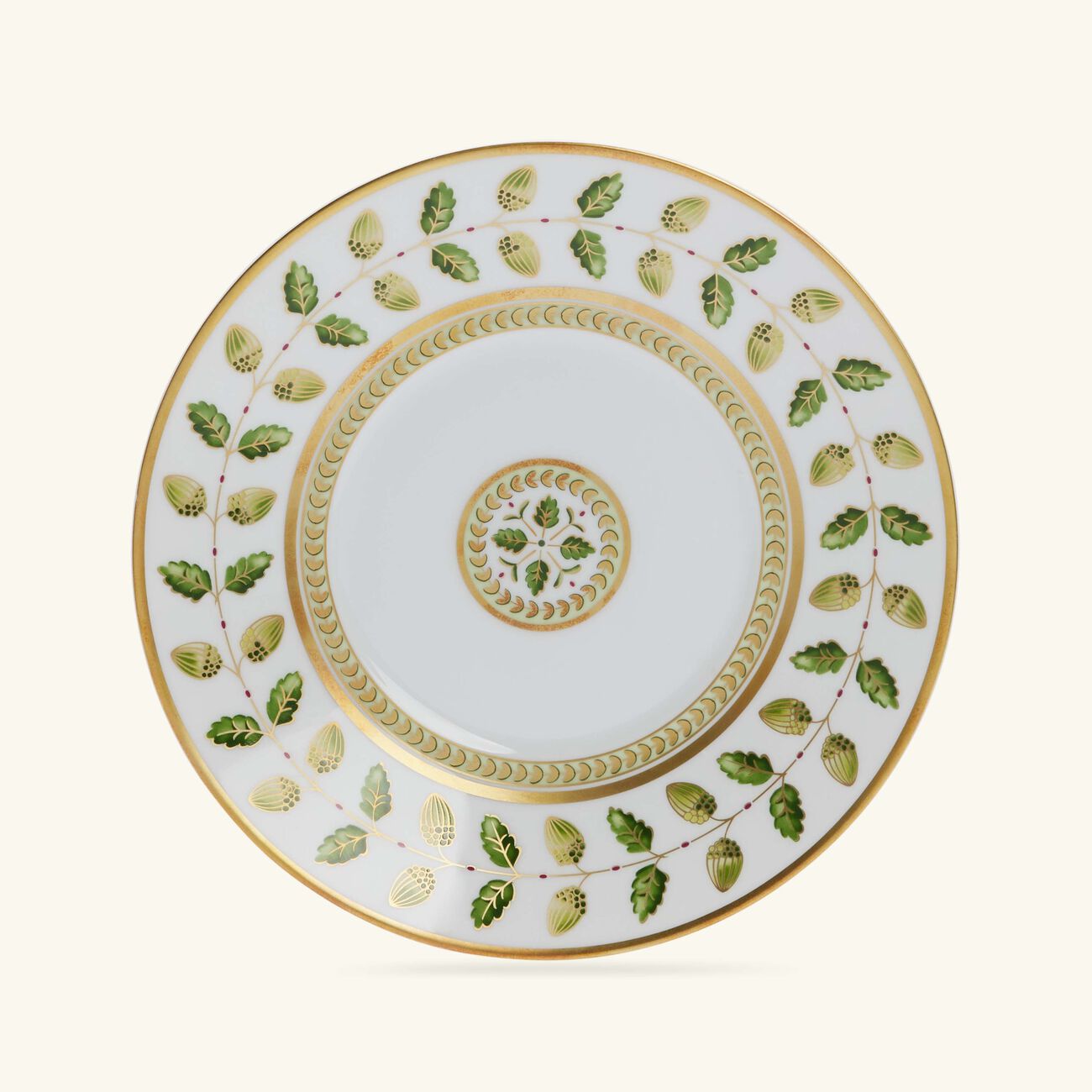 Constance Coffee Saucer Green bernardaud constance coffee saucer green