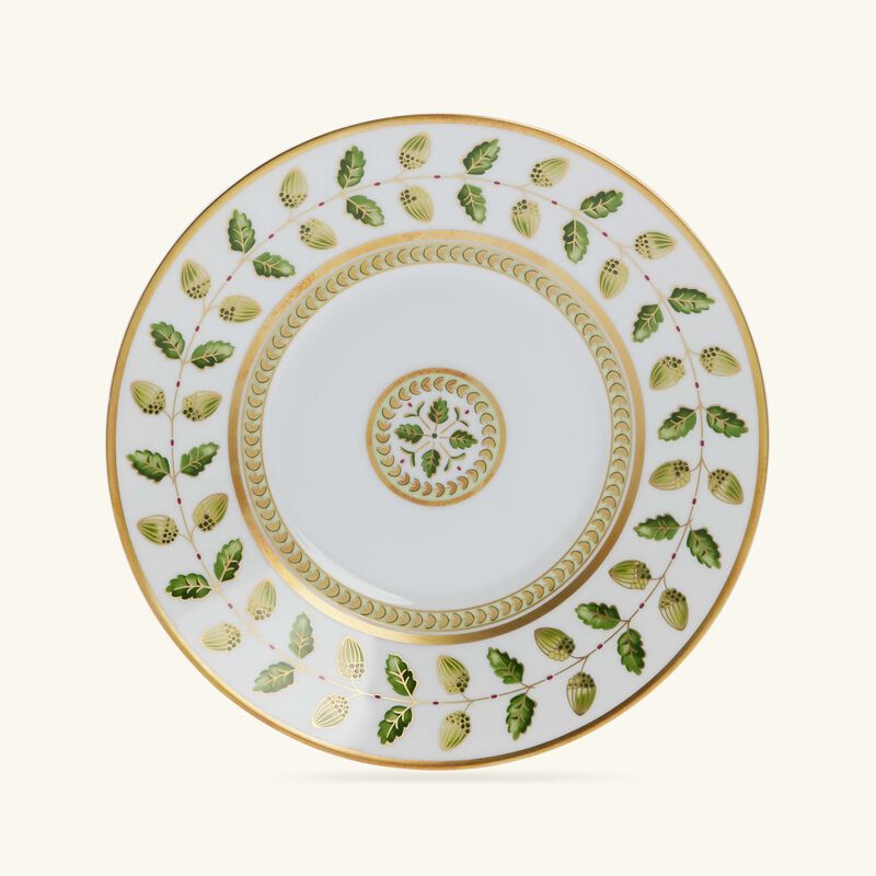 Constance Coffee Saucer Green bernardaud constance coffee saucer green