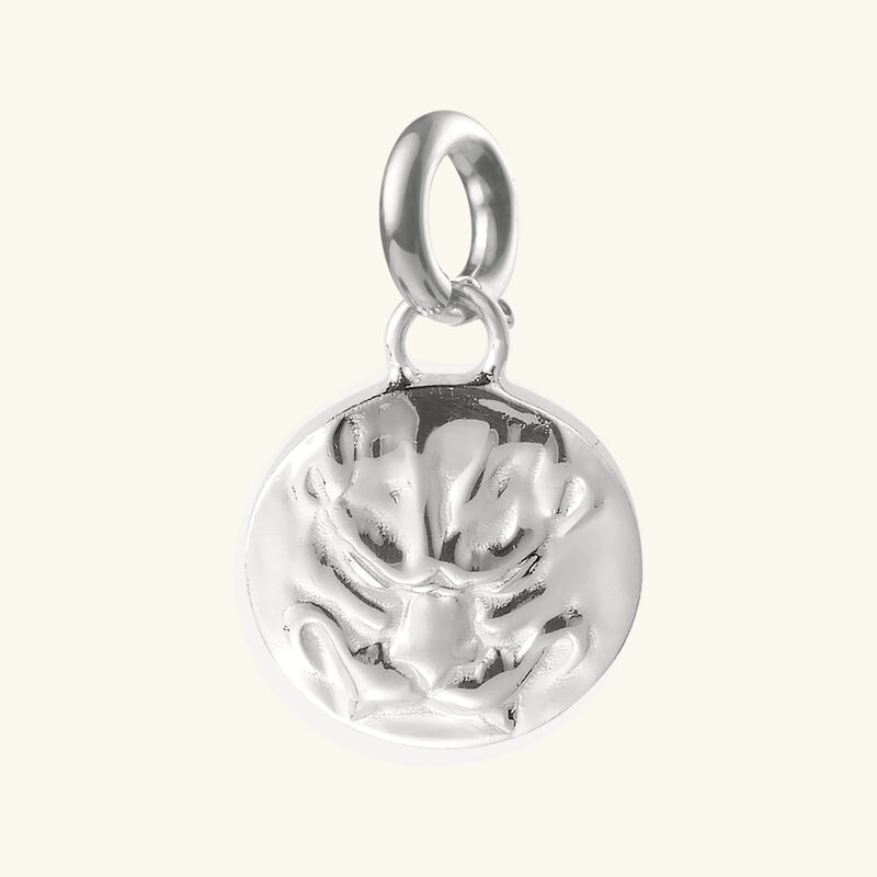 Chri-Chri Peau De Lion Medal Sterling Silver christofle chri chri peau de lion medal sterling silver