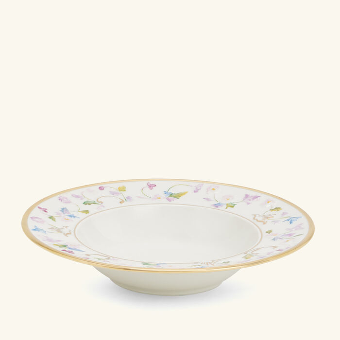 villari taormina rim soup bowl white 22cm