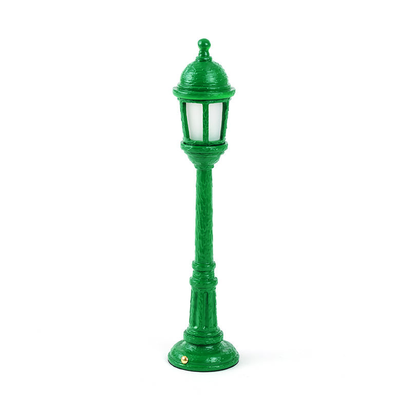 مصباح طاولة بلون أخضر, large