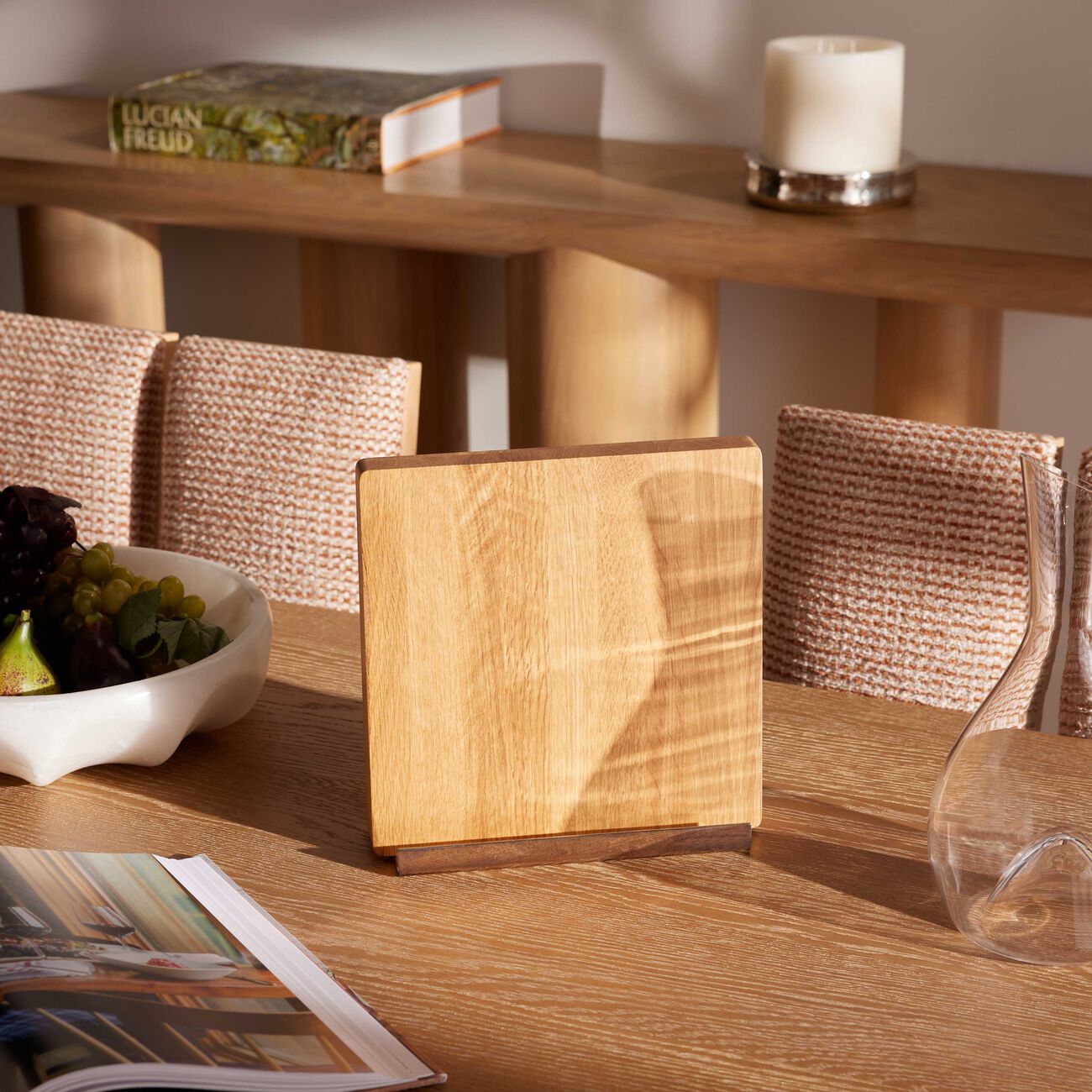 christofle royal chef ipad holder brown