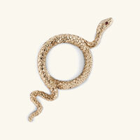 l objet snake magnifying glass small gold