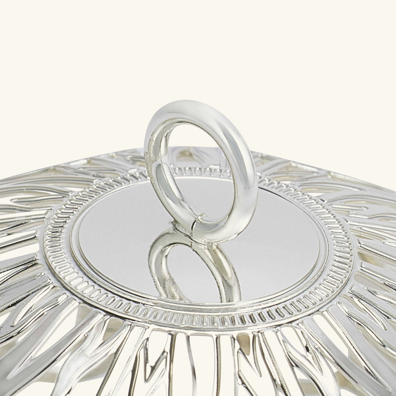 christofle r ve cosmique christmas ornament mini silver plated