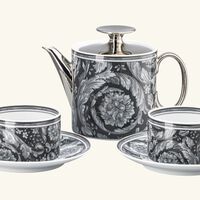 versace barocco haze tea set